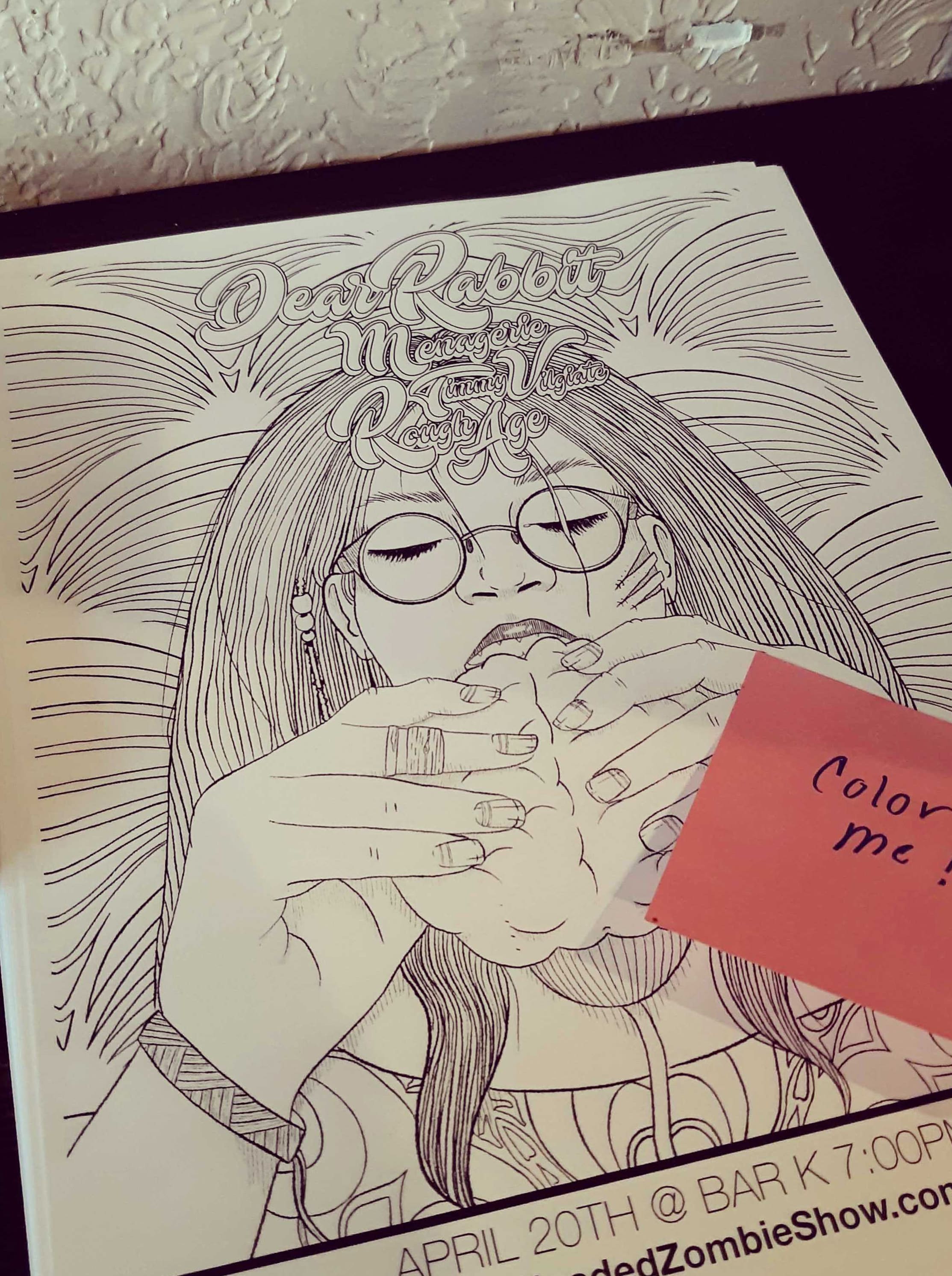 April 20th, 2019: Coloring Page - 03 April 20th, 2019: Coloring Page - 03