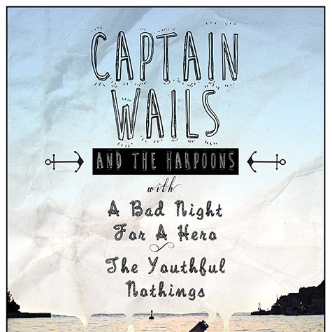 Captain Wales and The Harpoons Poster (2015)