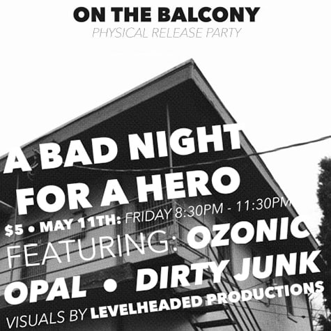 A Bad Night for a Hero On The Balcony Poster (2018)